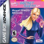 Barbie Secret Agent Barbie art work – action game for Nintendo Game Boy Advance