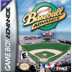 Baseball Advance art work – action game for Nintendo Game Boy Advance