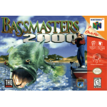 Bass Masters 2000 N64 box art – retro game for Nintendo 64