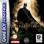 Batman Begins art work – action game for Nintendo Game Boy Advance