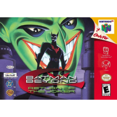 Batman Beyond Return of the Joker N64 box art – retro game for Nintendo 64