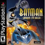 Batman Gotham City Racer art work – video game for PS1