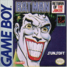 Batman: Return of the Joker Game Boy box art – classic retro game for GameBoy