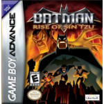 Batman Rise of Sin Tzu art work – action game for Nintendo Game Boy Advance