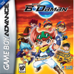 Battle B-Daman art work – action game for Nintendo Game Boy Advance