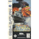 Battlestations Sega Saturn box art – fighting game for Sega Saturn