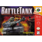 Battletanx N64 box art – retro game for Nintendo 64