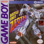 Battle Unit Zeoth Game Boy box art – classic retro game for GameBoy