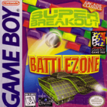 Super Breakout Game Boy box art – classic retro game for GameBoy