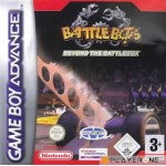 Battlebots Beyond the Battlebox art work – action game for Nintendo Game Boy Advance