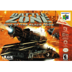 Battlezone: Rise of the Black Dogs N64 box art – retro game for Nintendo 64