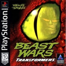 Beast Wars Transformers art work – video game for PS1