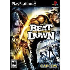 Beat Down Fists of Vengeance art work – video game for PlayStation 2