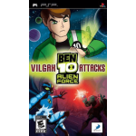 Ben 10: Alien Force: Vilgax Attacks art work – video game for PlayStation Portable