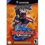 Beyblade V Force Super Tournament Battle GameCube box art – action game for Nintendo GameCube