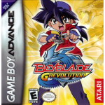 Beyblade G Revolution art work – action game for Nintendo Game Boy Advance