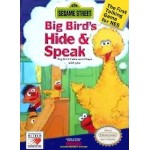 Sesame Street Big Bird's Hide and Speak NES box art – classic 8-bit game for Nintendo NES