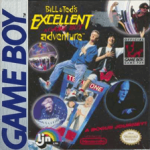 Bill and Ted's Excellent Adventure Game Boy box art – classic retro game for GameBoy