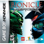 Bionicle Heroes art work – action game for Nintendo Game Boy Advance