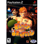 Black and Bruised art work – video game for PlayStation 2