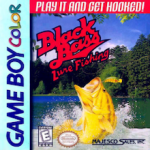 Black Bass Lure Fishing Game Boy Color box art – old GBC game trade in