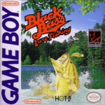 Black Bass Lure Fishing Game Boy box art – classic retro game for GameBoy