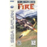 Black Fire Sega Saturn box art – retro game for Sega Saturn