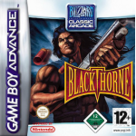 Blackthorne art work – action game for Nintendo Game Boy Advance