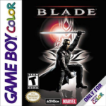 Blade Game Boy Color box art – old GBC game trade in