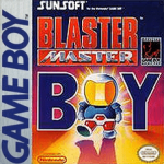 Blaster Master Boy Game Boy box art – classic retro game for GameBoy
