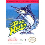 Blue Marlin NES box art – classic 8-bit game for Nintendo NES