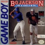 Bo Jackson Two Games in One Game Boy box art – classic retro game for GameBoy