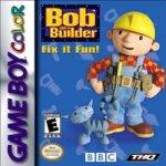 Bob the Builder Fix it Fun Game Boy Color box art – old GBC game trade in