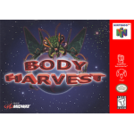Body Harvest N64 box art – retro game for Nintendo 64