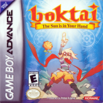 Boktai The Sun in Your Hands art work – action game for Nintendo Game Boy Advance