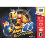 Bomberman 64 Second Attack N64 box art – action-puzzle game for Nintendo 64