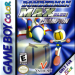 Bomberman Max Blue Champion Game Boy Color box art – old GBC game trade in