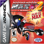 Bomberman Max 2 Red art work – action game for Nintendo Game Boy Advance