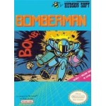 Bomberman NES box art – classic 8-bit game for Nintendo NES