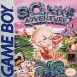 Bonk's Adventure Game Boy box art – classic retro game for GameBoy