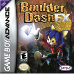 Boulder Dash EX art work – action game for Nintendo Game Boy Advance