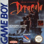 Bram Stoker's Dracula Game Boy box art – classic retro game for GameBoy