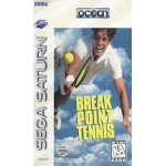 Break Point Tennis Sega Saturn box art – retro game for Sega Saturn
