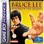 Bruce Lee art work – action game for Nintendo Game Boy Advance