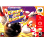 Brunswick Circuit Pro Bowling N64 box art – retro game for Nintendo 64