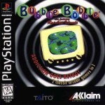 Bubble Bobble Featuring Rainbow Islands art work – video game for PS1
