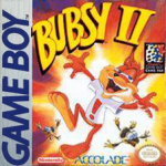 Bubsy II Game Boy box art – classic retro game for GameBoy