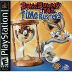 Bugs Bunny and Taz Time Busters art work – video game for PS1