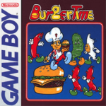 Burgertime Deluxe Game Boy box art – classic retro game for GameBoy