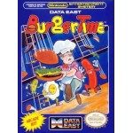 Burgertime NES box art – classic 8-bit game for Nintendo NES